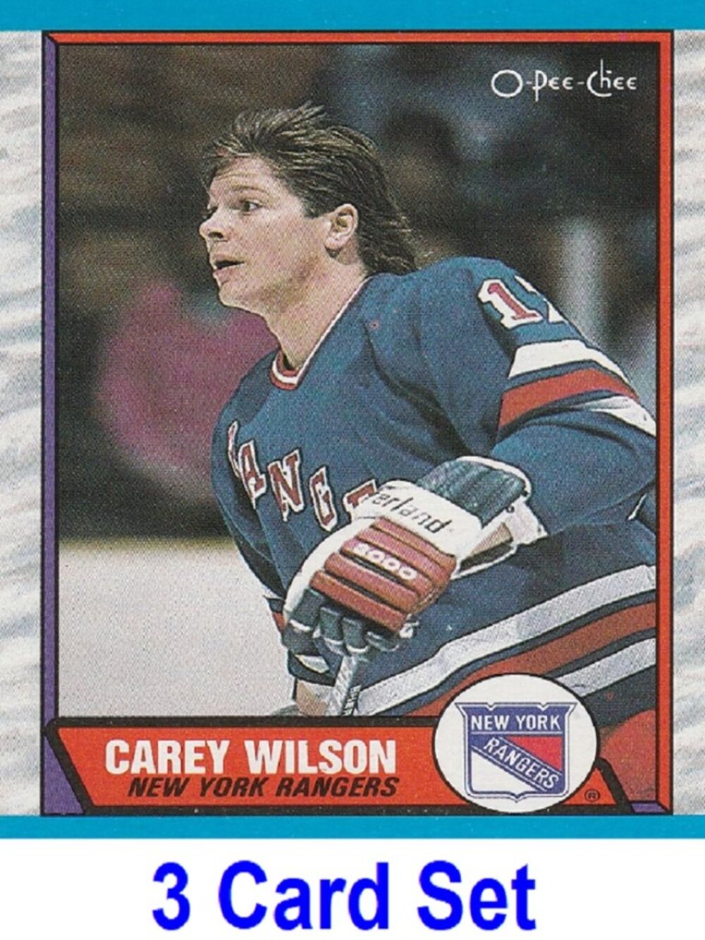 Carey Wilson Hockey Card Collection